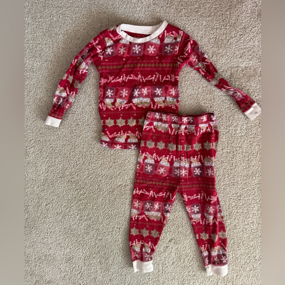 Burt’s Bees Holiday Two Piece PJs - Snug Fit